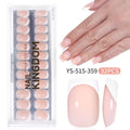 "Jelly Pink French" - Translucent 32Pcs Press-On Nails Set