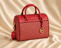 MK Leather Travel Bag