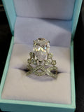 925 Crown Topaz Ring