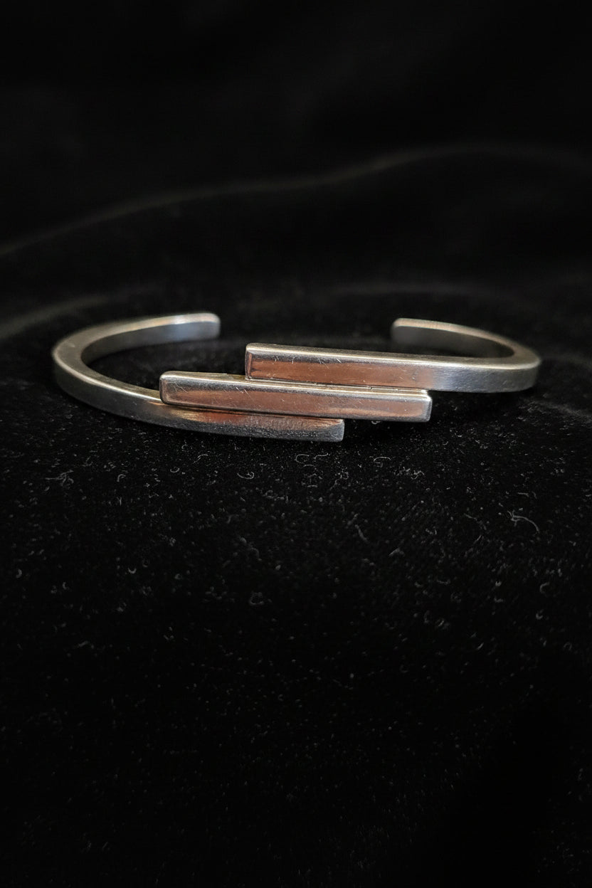 925 Silver Bypass Cuff