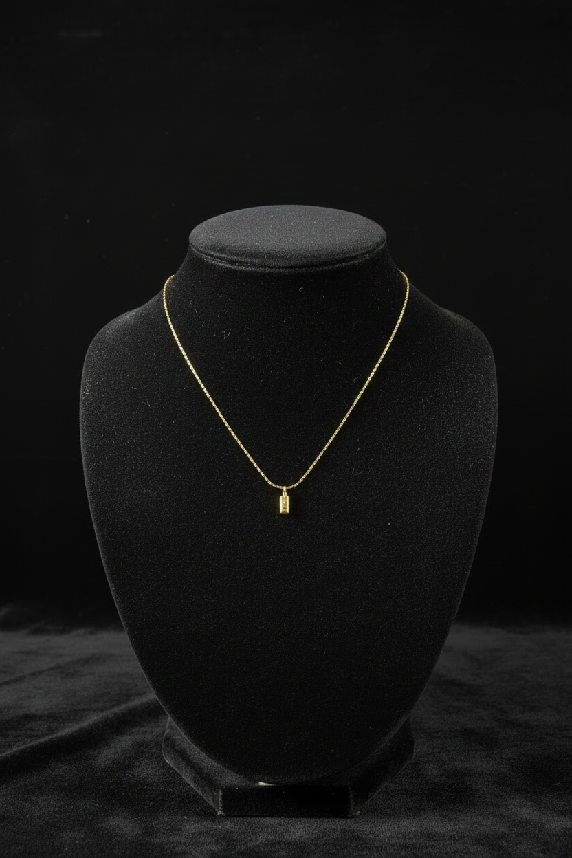 Bar Pendant Necklace