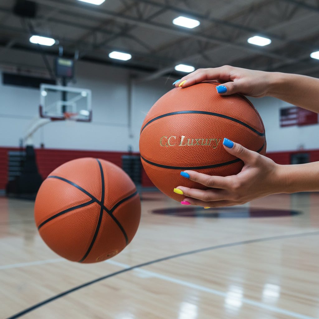 Sporty Nails - Basketball